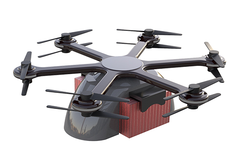 AI intelligent  UAV drone. Custom edition drone named GARUD_C . Payload of 2kg to 180 kg and up to 60 minutes flight time.